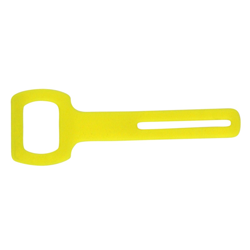 SILICONE OCCY HOLDER YELLOW - Click Image to Close